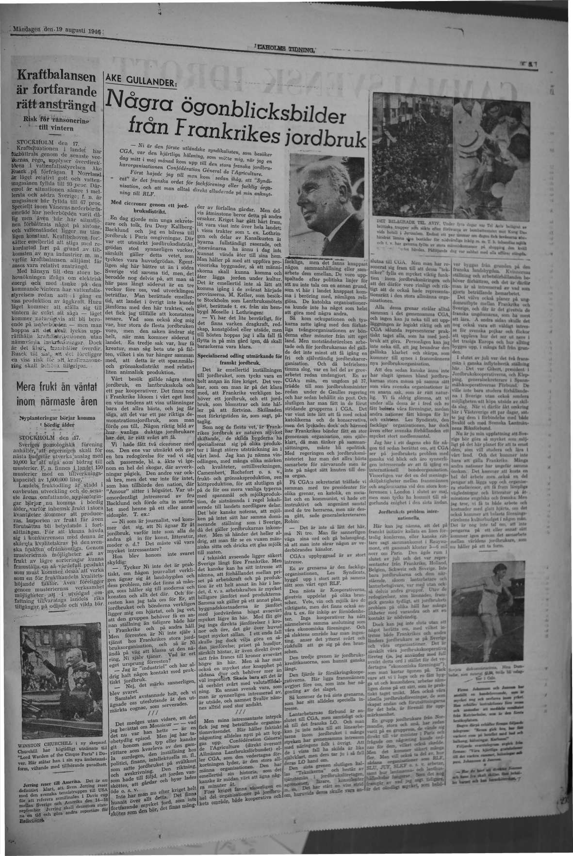 Laholms Tidning Måndag 19 augusti 1946, sida 5