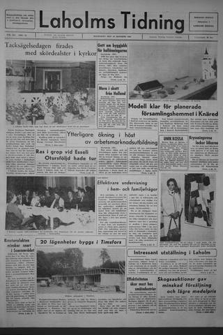 Förstasidan, Måndag 10 oktober 1966