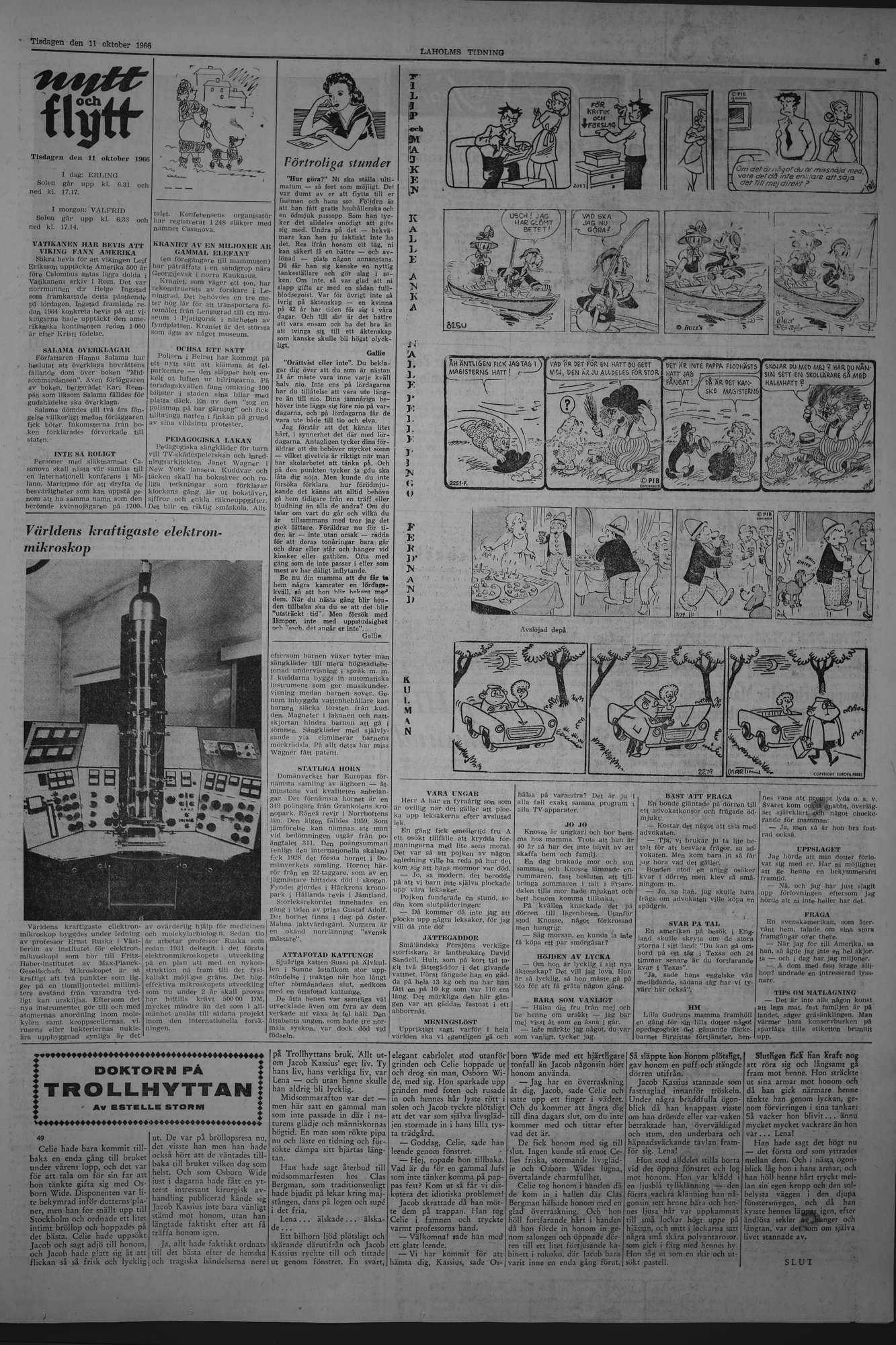 Laholms Tidning Tisdag 11 oktober 1966, sida 5