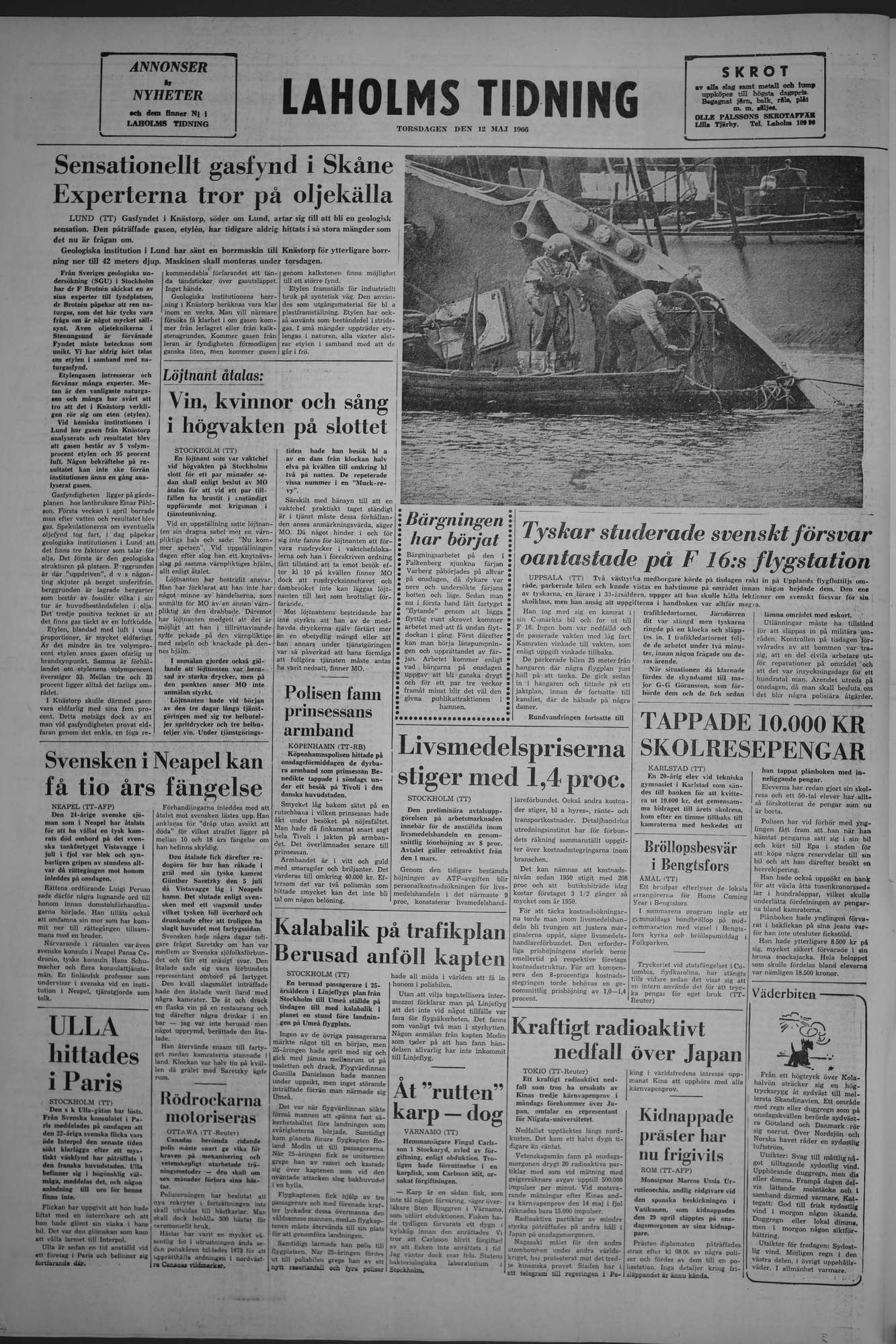 Laholms Tidning Torsdag 12 maj 1966, sida 8
