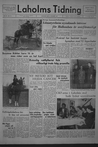 Förstasidan, Onsdag 12 oktober 1966