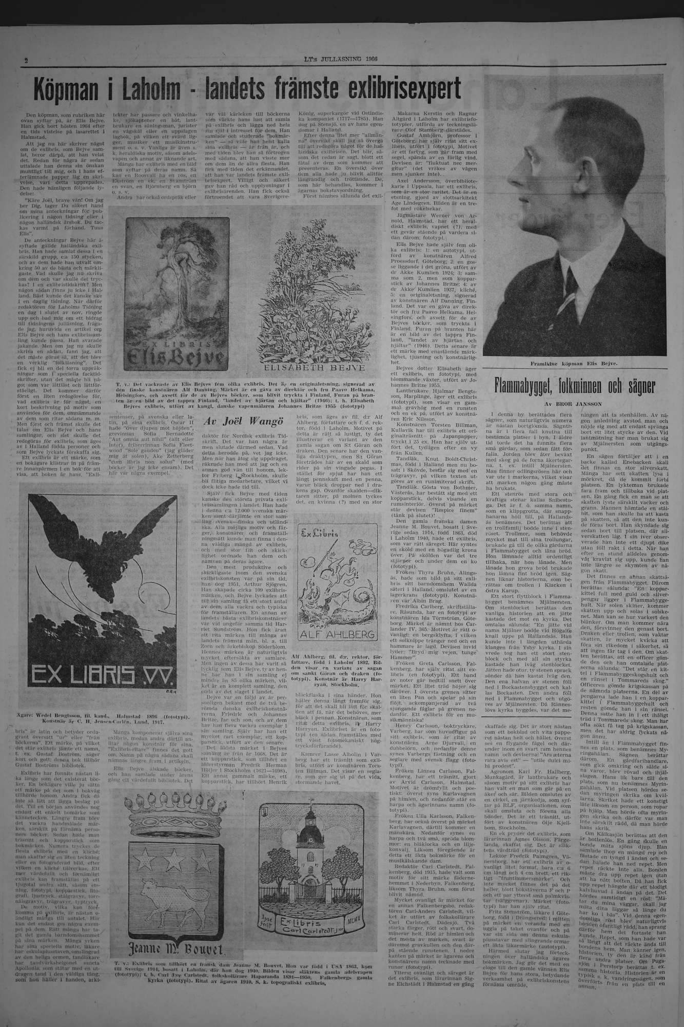 Laholms Tidning Lördag 17 december 1966, sida 10