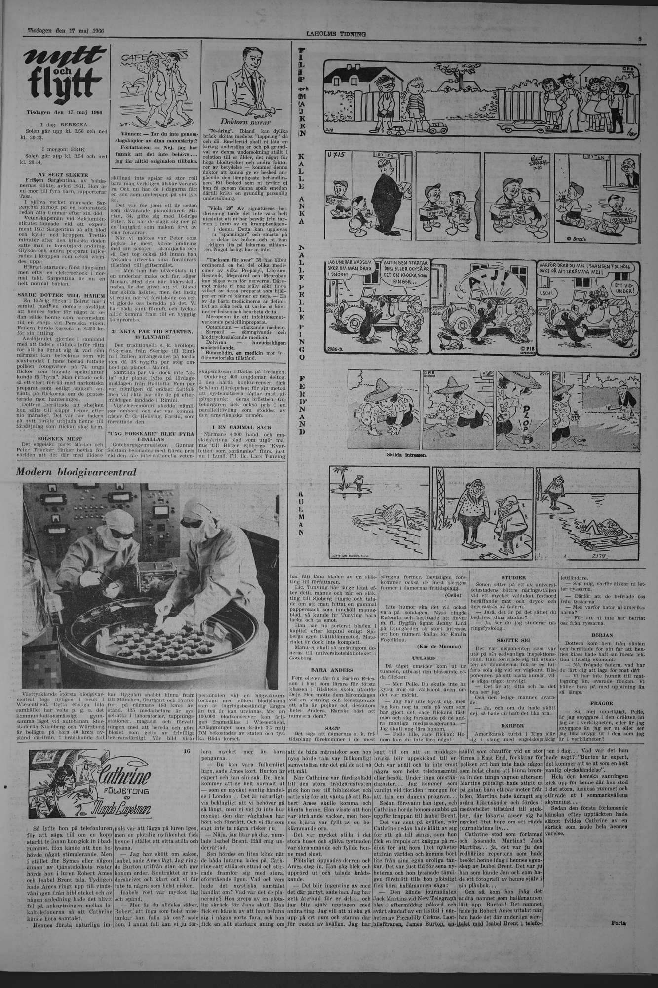 Laholms Tidning Tisdag 17 maj 1966, sida 5