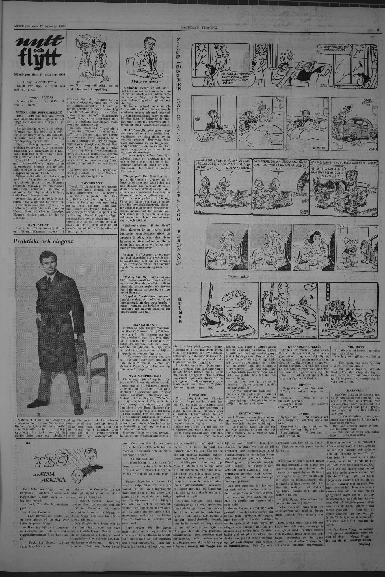 Laholms Tidning Måndag 17 oktober 1966, sida 5