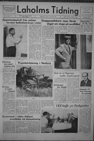 Förstasidan, Torsdag 18 augusti 1966