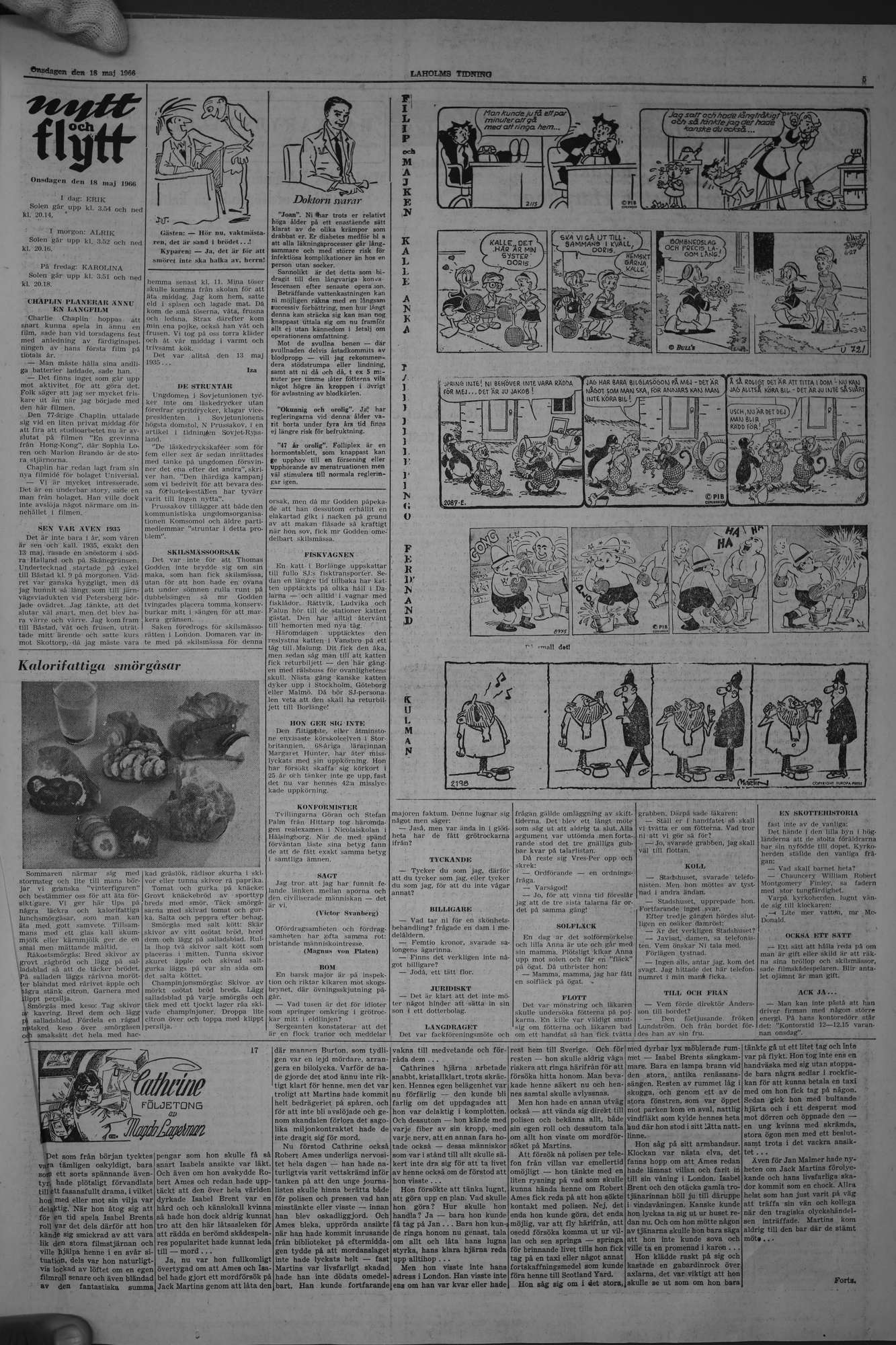 Laholms Tidning Onsdag 18 maj 1966, sida 5
