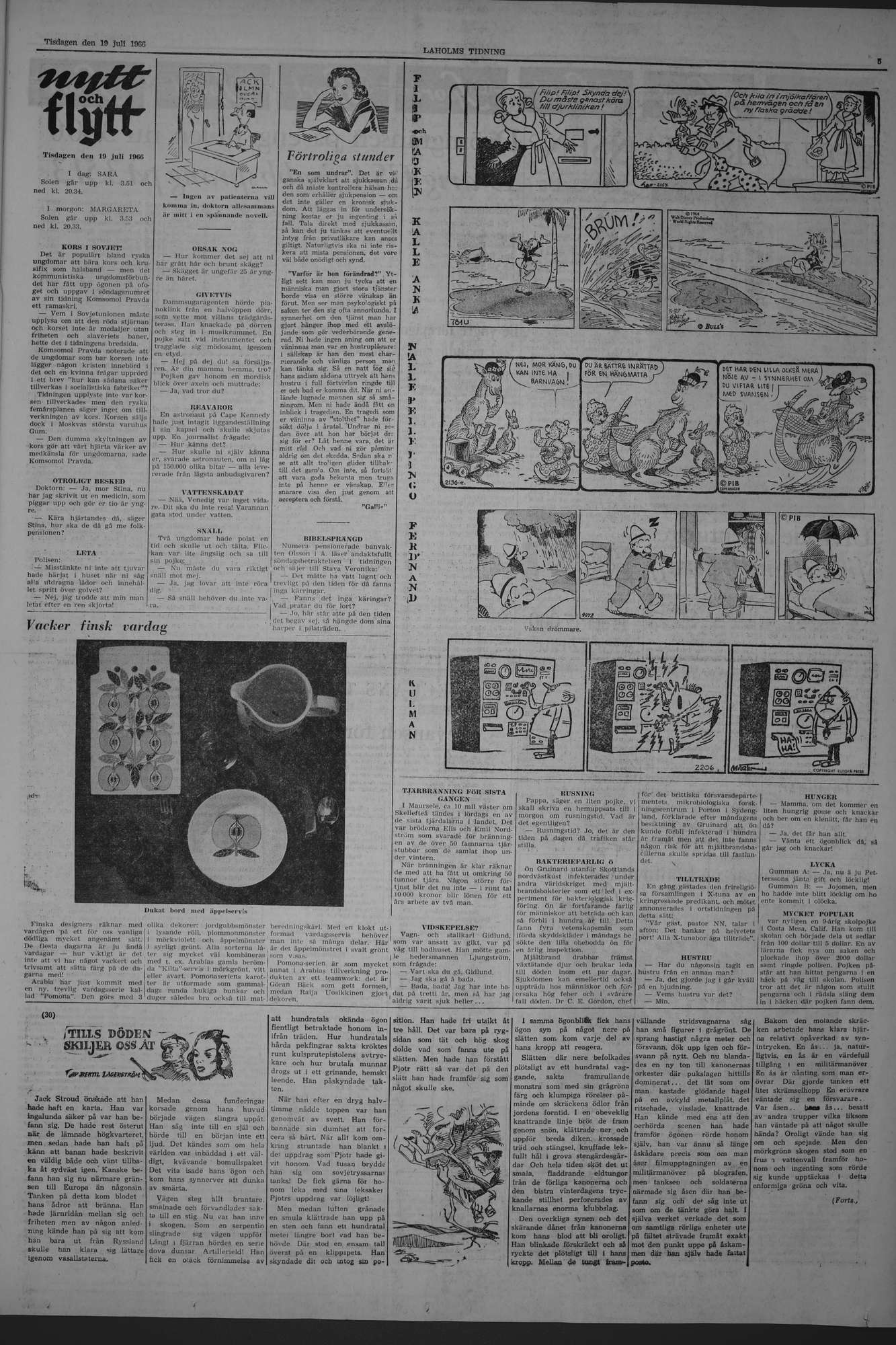 Laholms Tidning Tisdag 19 juli 1966, sida 5