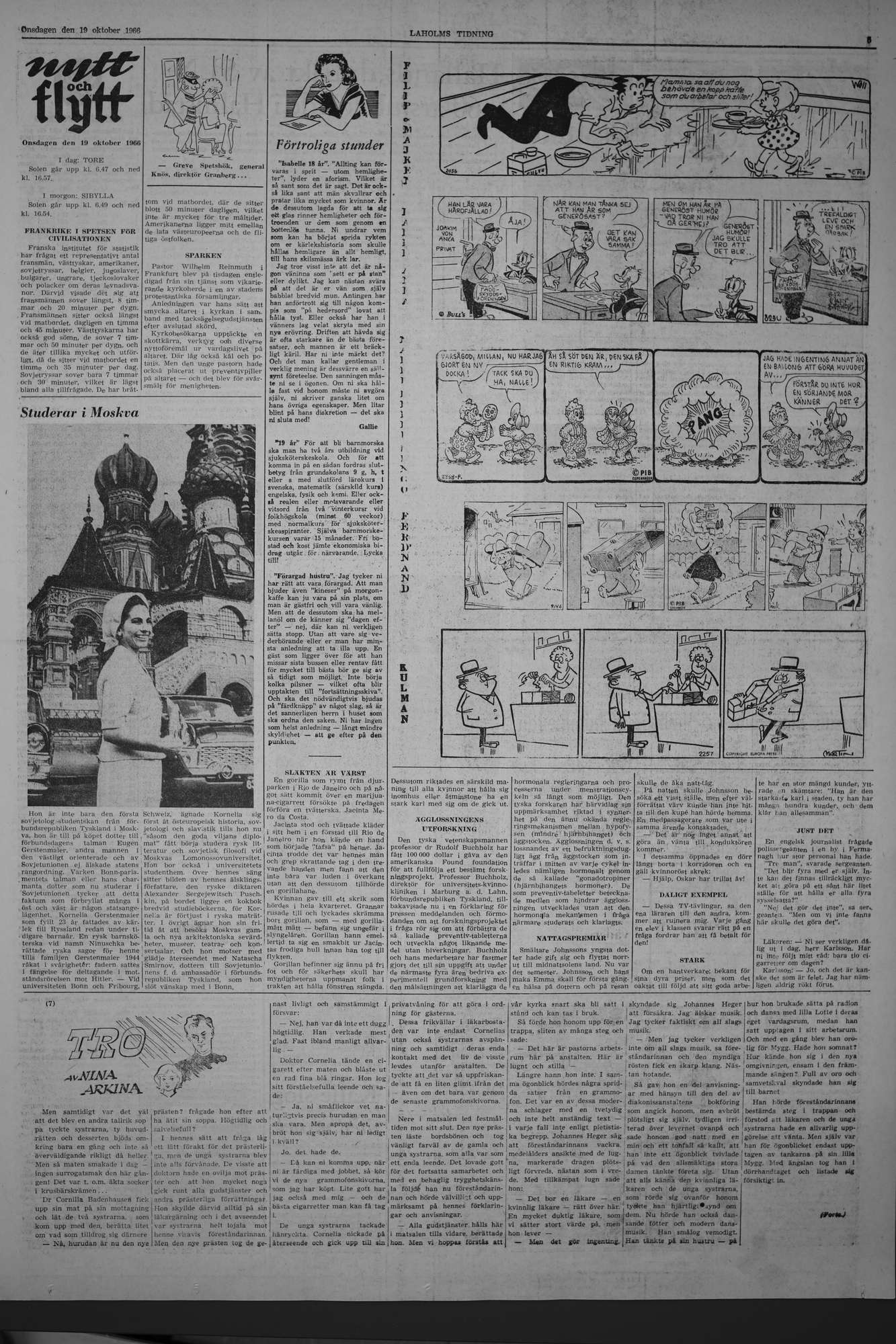 Laholms Tidning Onsdag 19 oktober 1966, sida 5