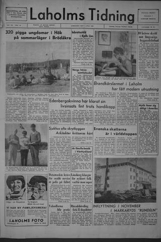 Förstasidan, Lördag 2 juli 1966