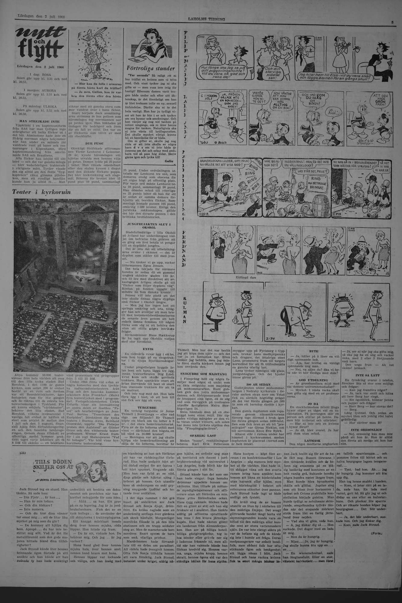Laholms Tidning Lördag 2 juli 1966, sida 5