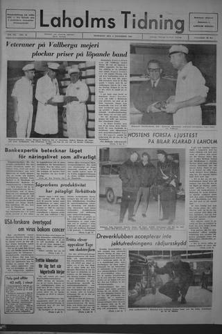 Förstasidan, Onsdag 2 november 1966