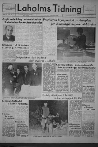 Förstasidan, Torsdag 20 oktober 1966