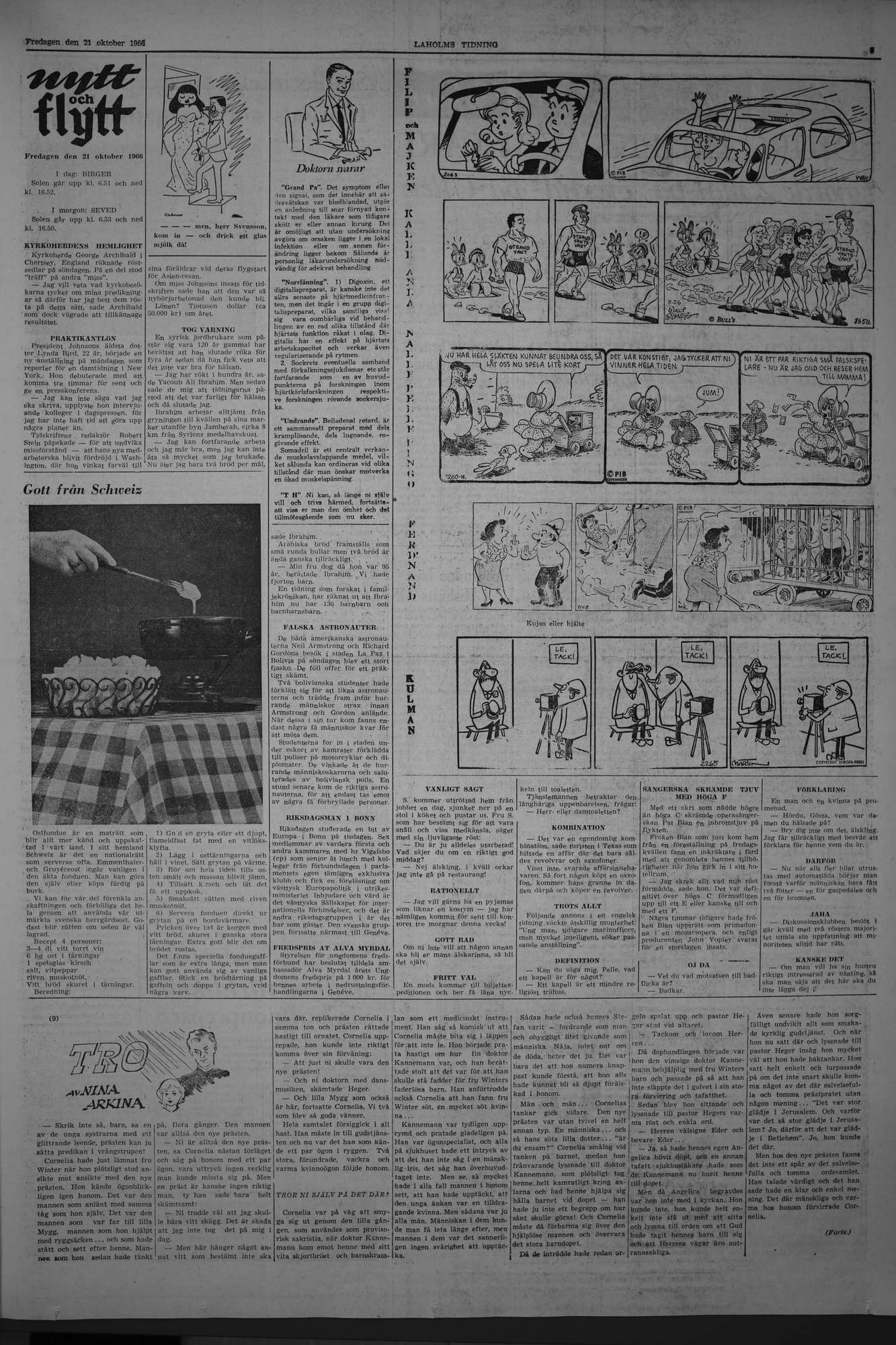 Laholms Tidning Fredag 21 oktober 1966, sida 5