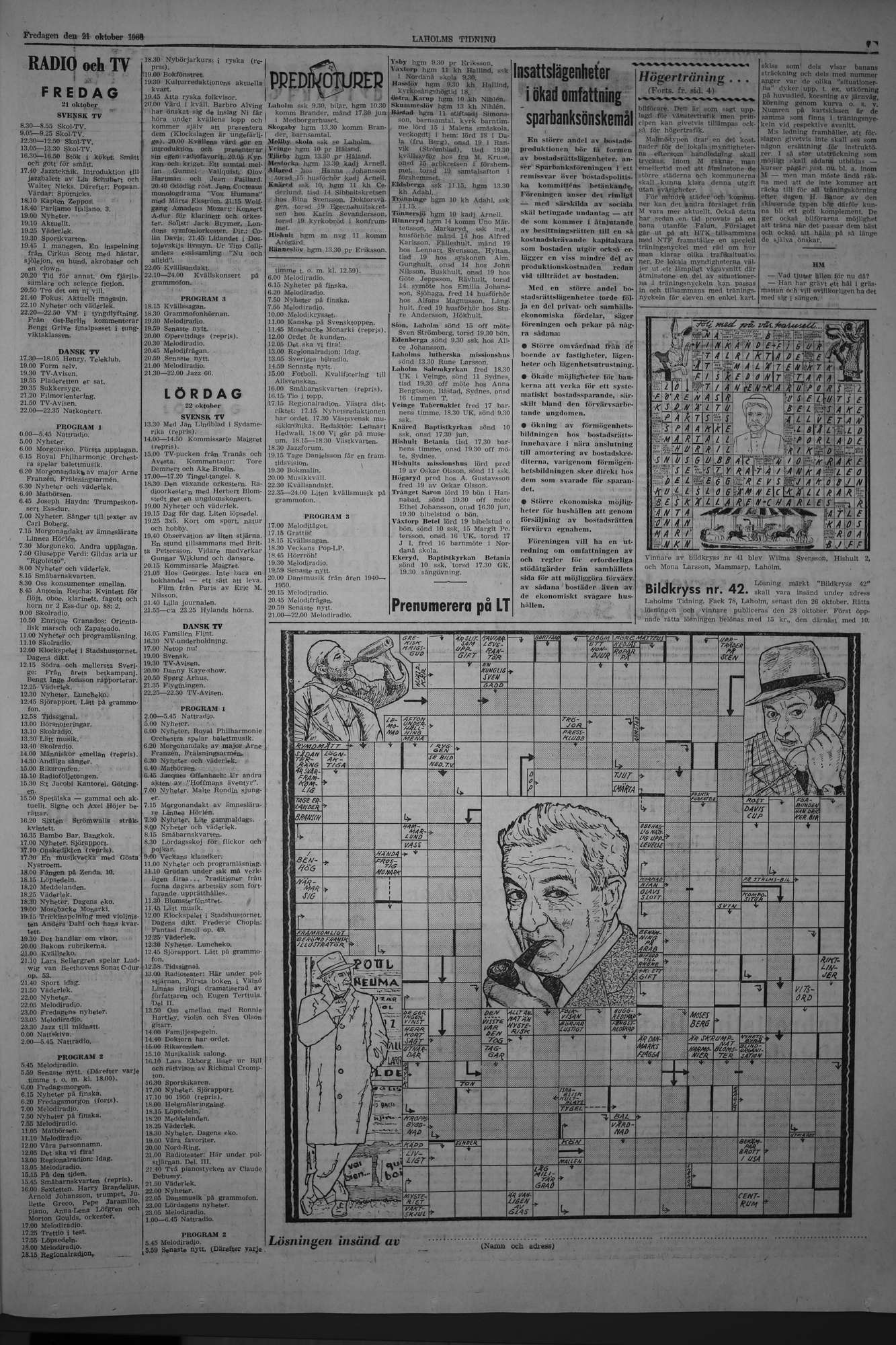 Laholms Tidning Fredag 21 oktober 1966, sida 7