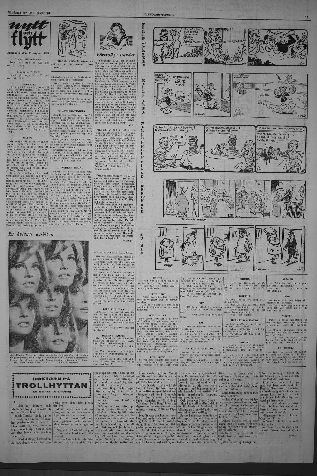 Laholms Tidning Måndag 22 augusti 1966, sida 5