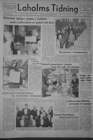 Förstasidan, Torsdag 22 december 1966