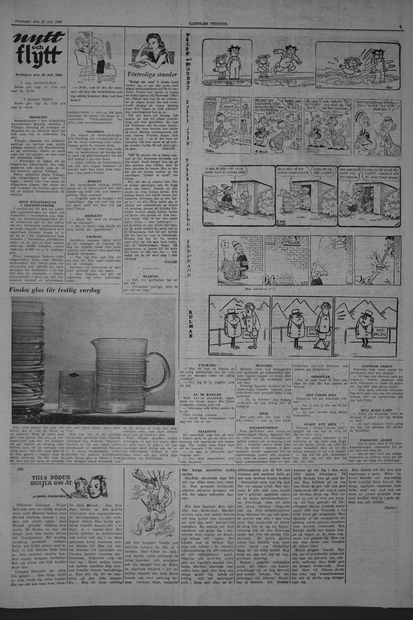 Laholms Tidning Fredag 22 juli 1966, sida 5