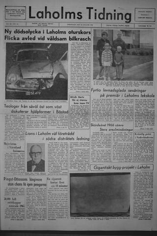 Förstasidan, Torsdag 25 augusti 1966