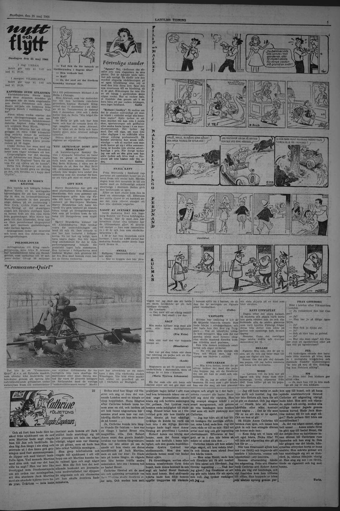 Laholms Tidning Onsdag 25 maj 1966, sida 5