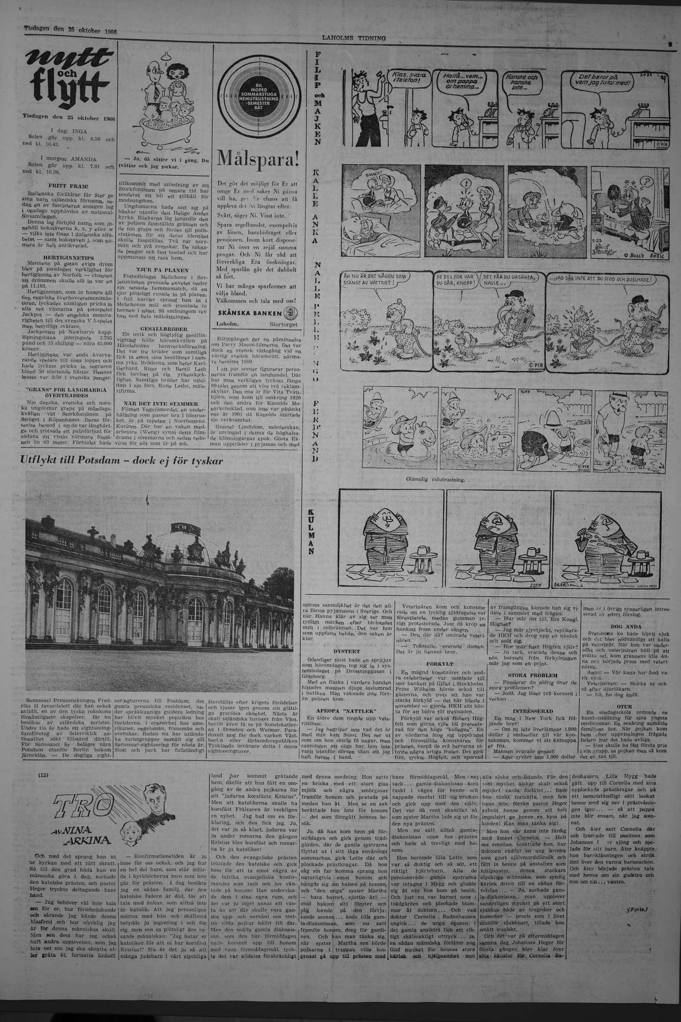 Laholms Tidning Tisdag 25 oktober 1966, sida 5