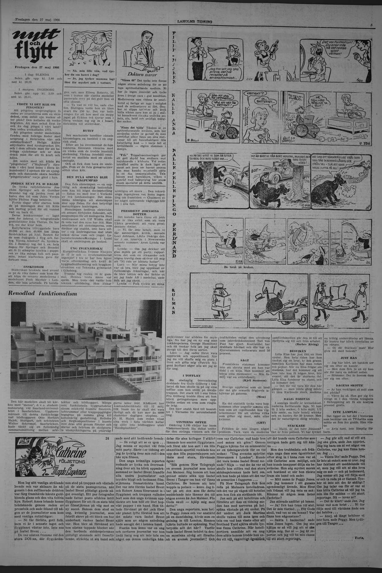 Laholms Tidning Fredag 27 maj 1966, sida 5