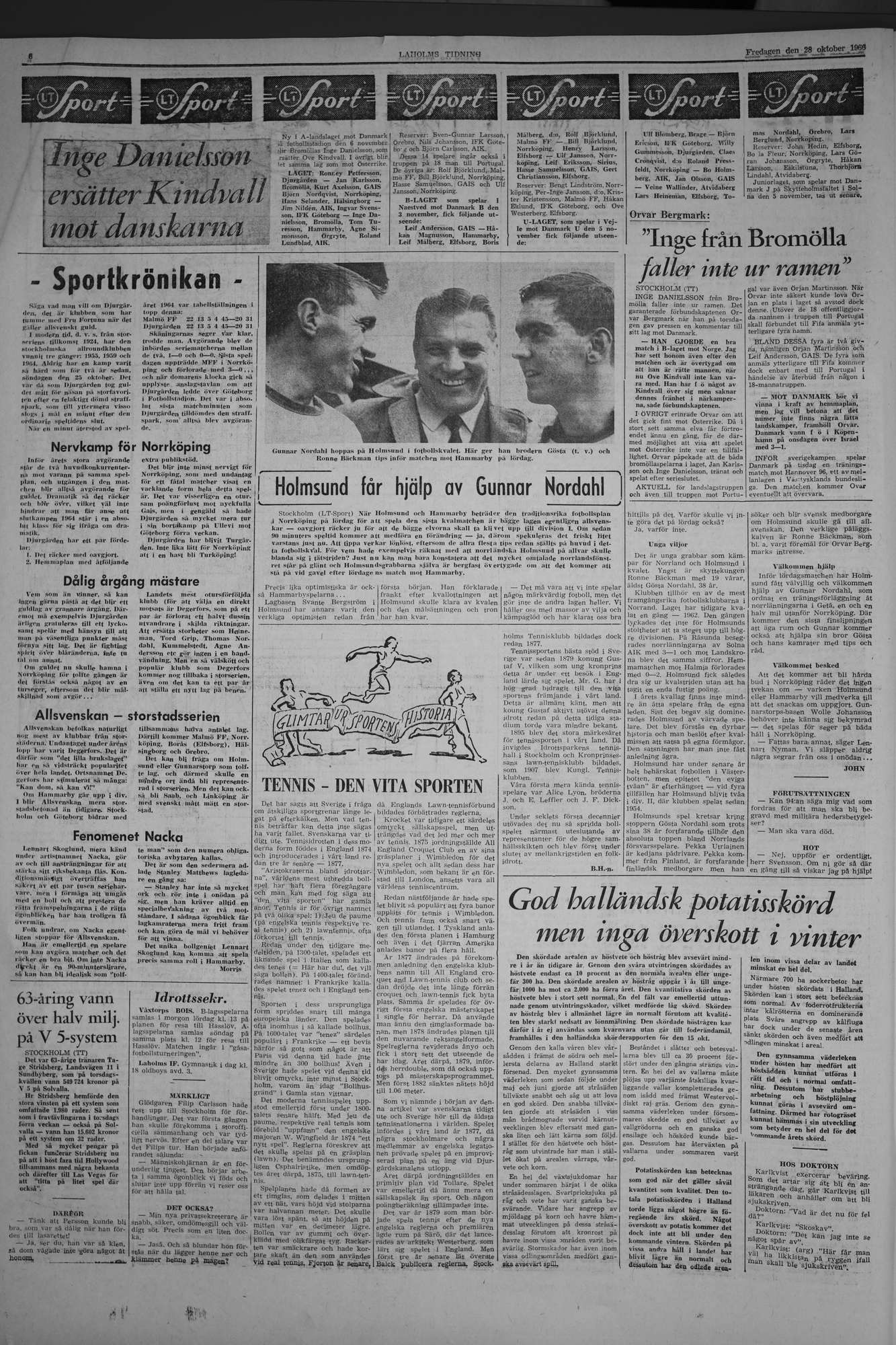 Laholms Tidning Fredag 28 oktober 1966, sida 6