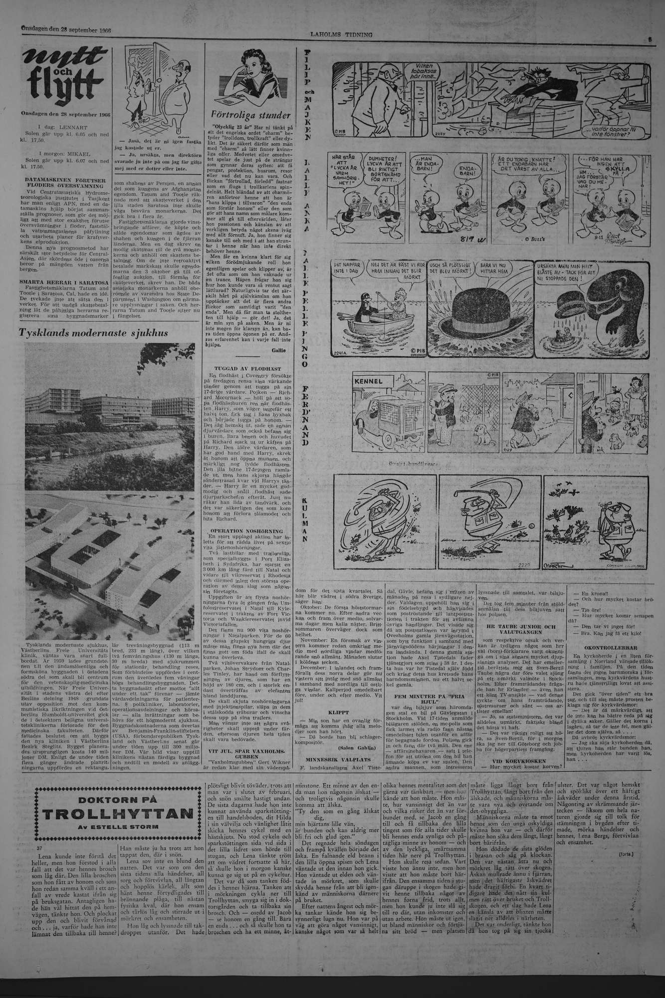 Laholms Tidning Onsdag 28 september 1966, sida 5
