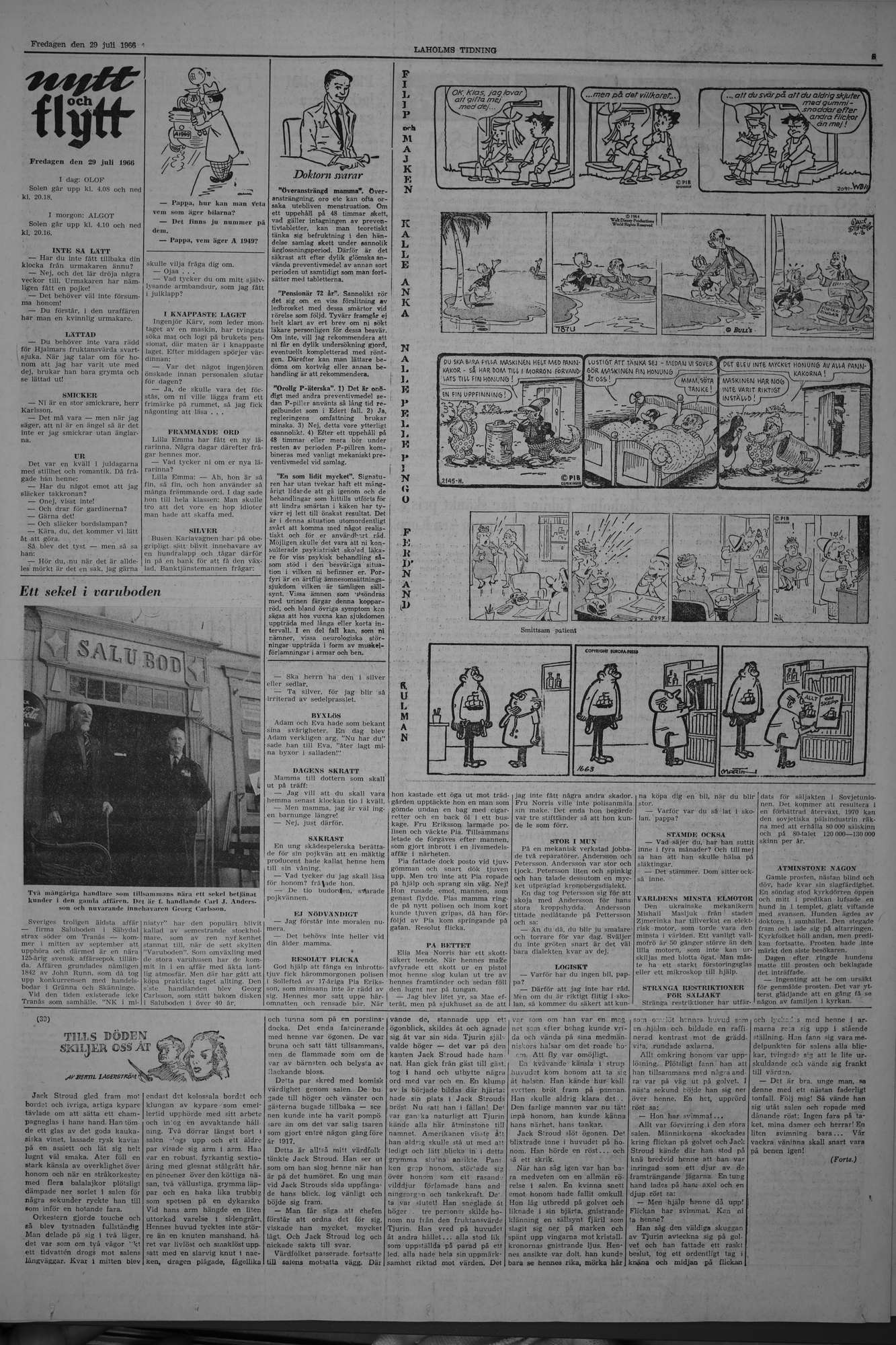 Laholms Tidning Fredag 29 juli 1966, sida 5