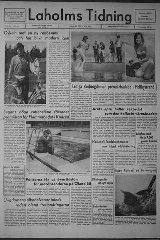 Förstasidan, Tisdag 3 maj 1966