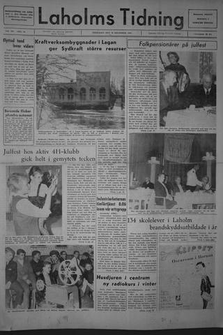 Förstasidan, Fredag 30 december 1966