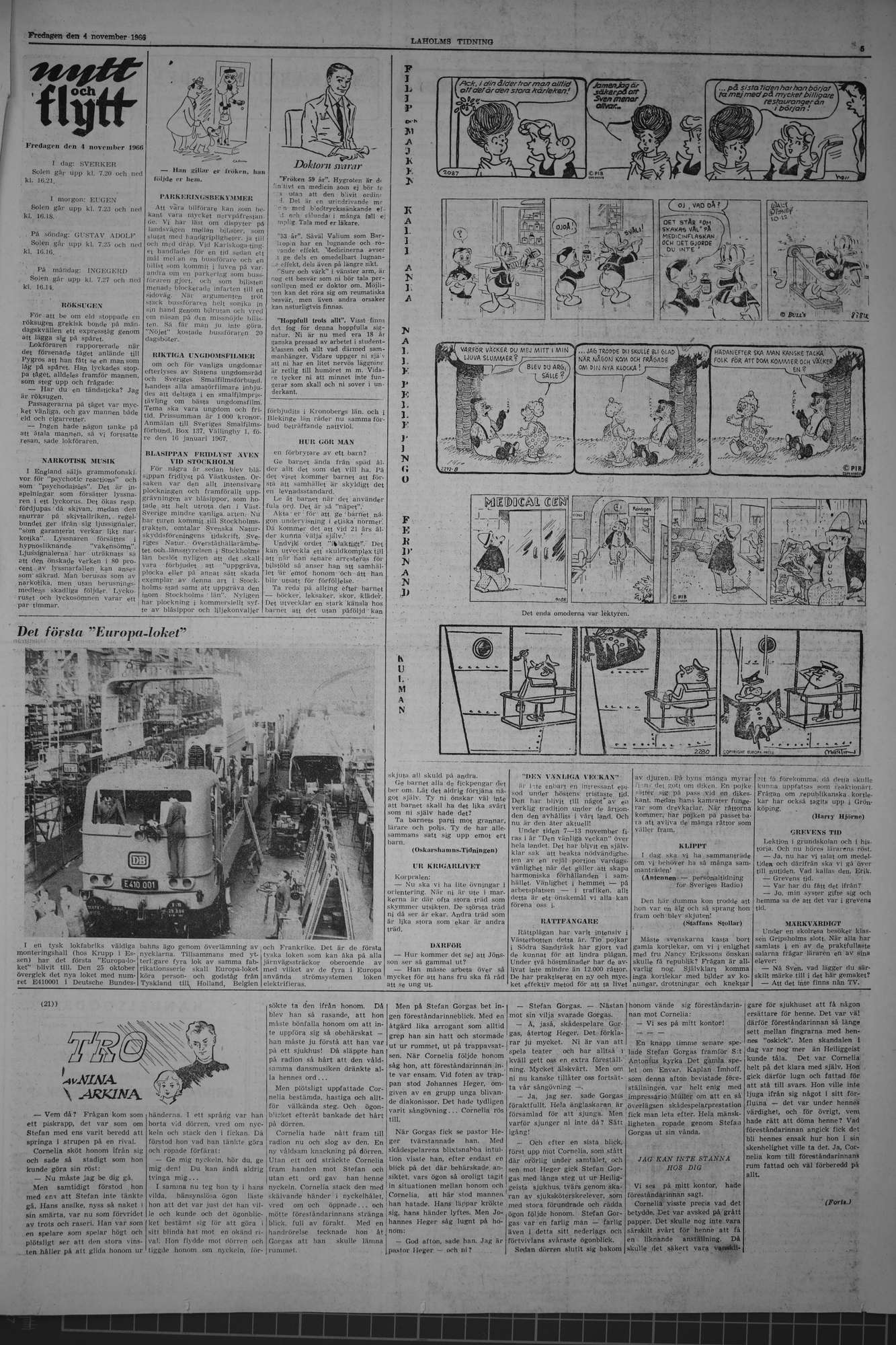 Laholms Tidning Fredag 4 november 1966, sida 5