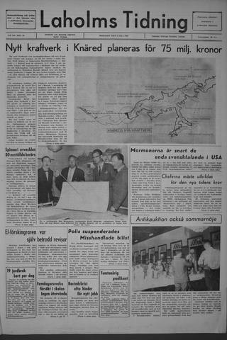 Förstasidan, Tisdag 5 juli 1966