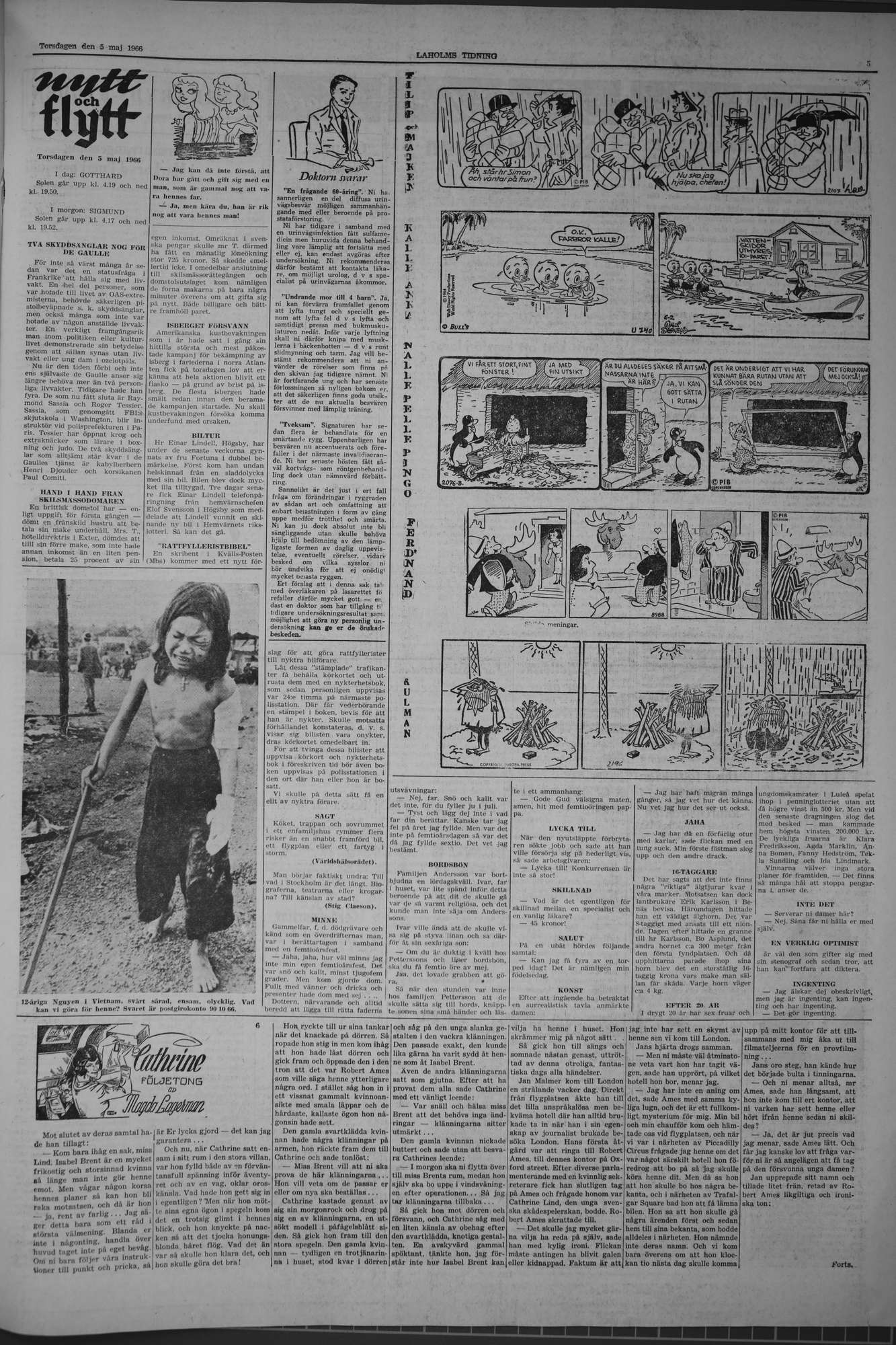 Laholms Tidning Torsdag 5 maj 1966, sida 5