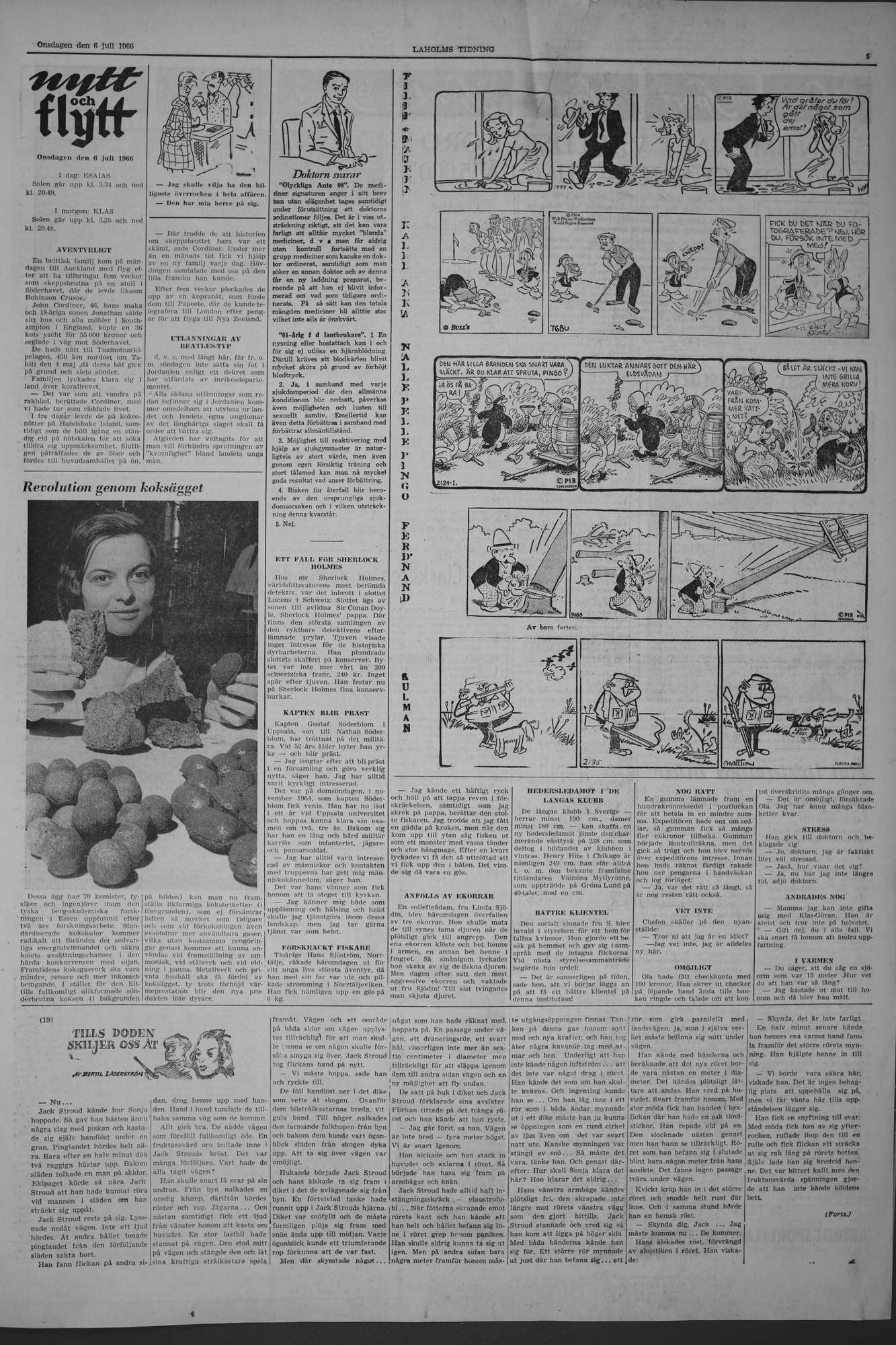 Laholms Tidning Onsdag 6 juli 1966, sida 5
