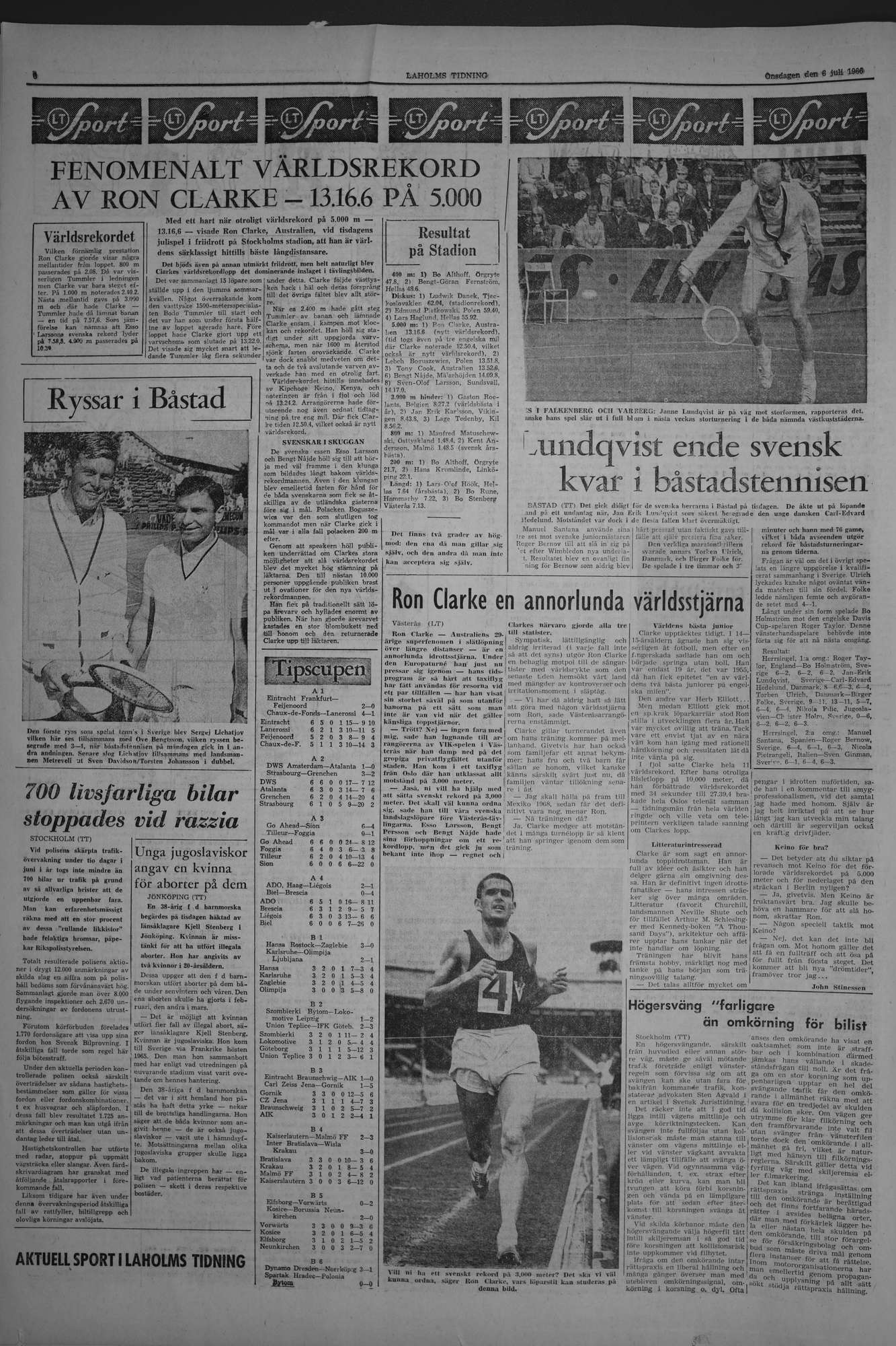 Laholms Tidning Onsdag 6 juli 1966, sida 6