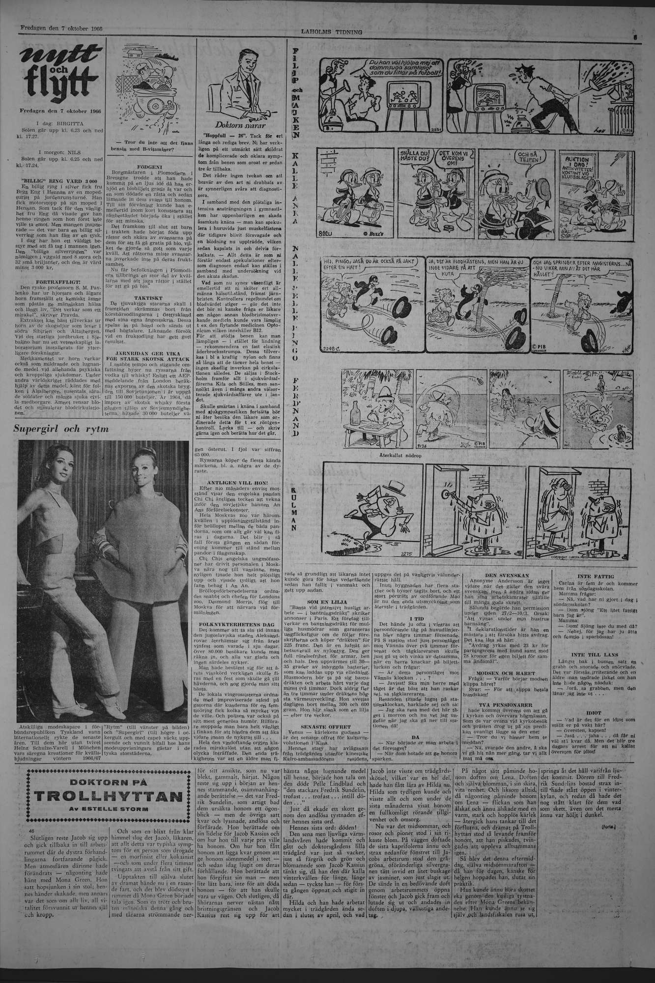 Laholms Tidning Fredag 7 oktober 1966, sida 5