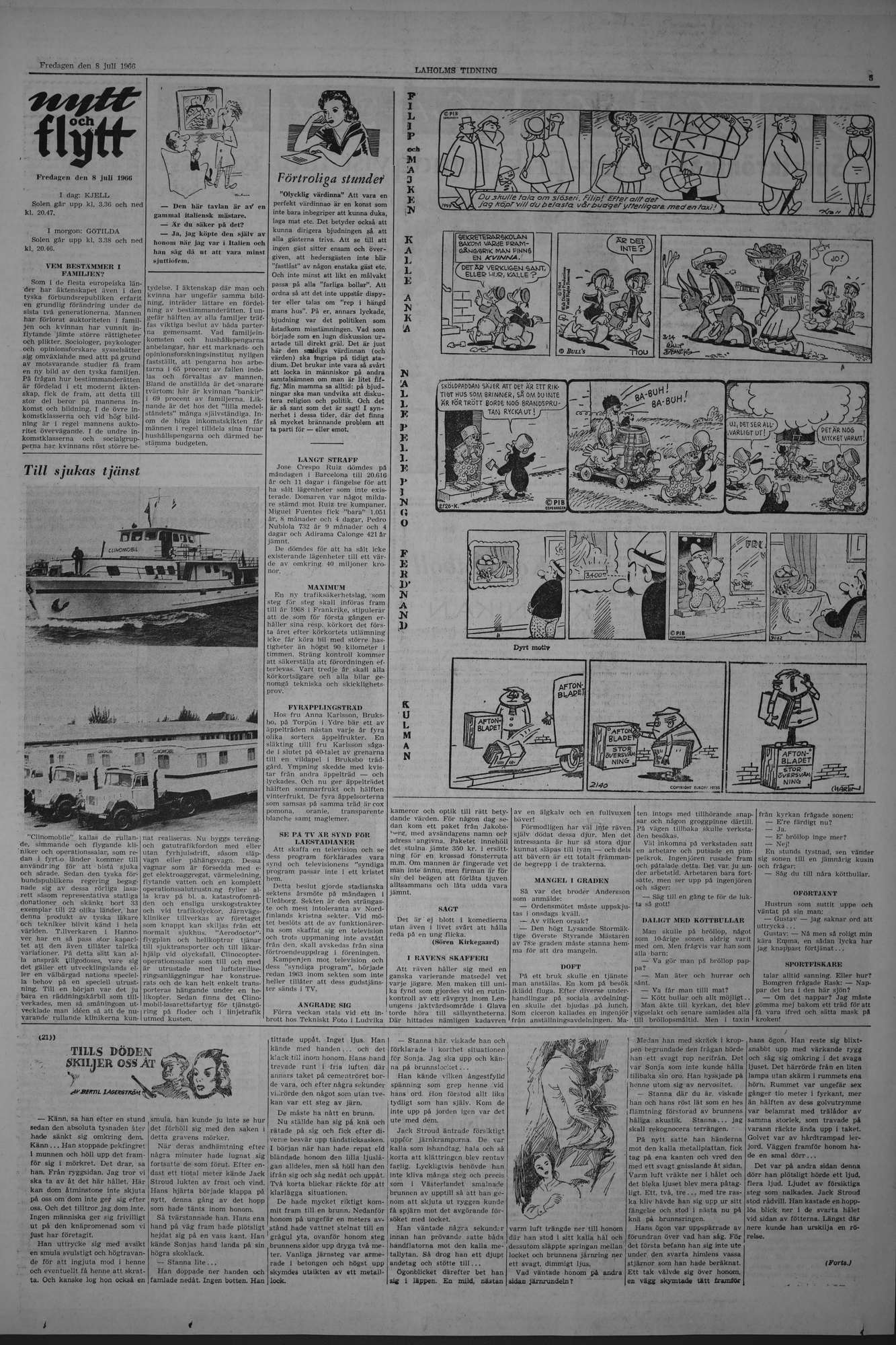 Laholms Tidning Fredag 8 juli 1966, sida 5