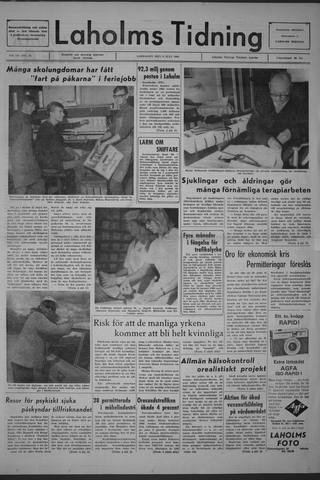 Förstasidan, Lördag 9 juli 1966