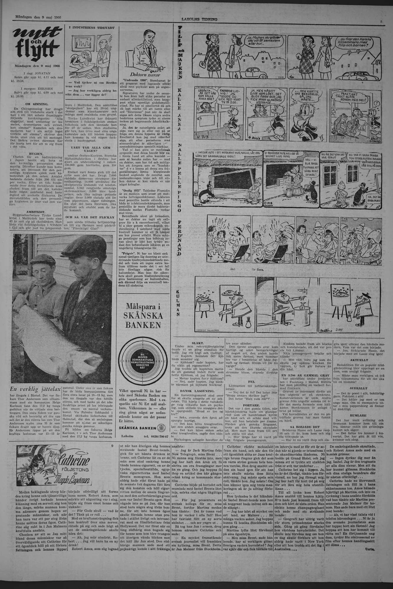 Laholms Tidning Måndag 9 maj 1966, sida 5