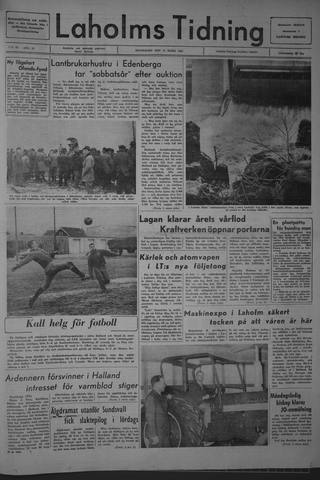 Förstasidan, Måndag 14 mars 1966
