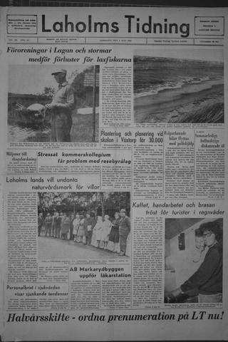 Förstasidan, Lördag 1 juli 1967