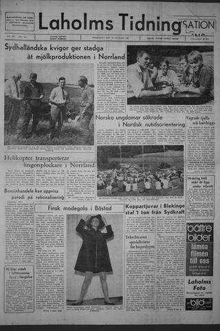 Förstasidan, Torsdag 10 augusti 1967
