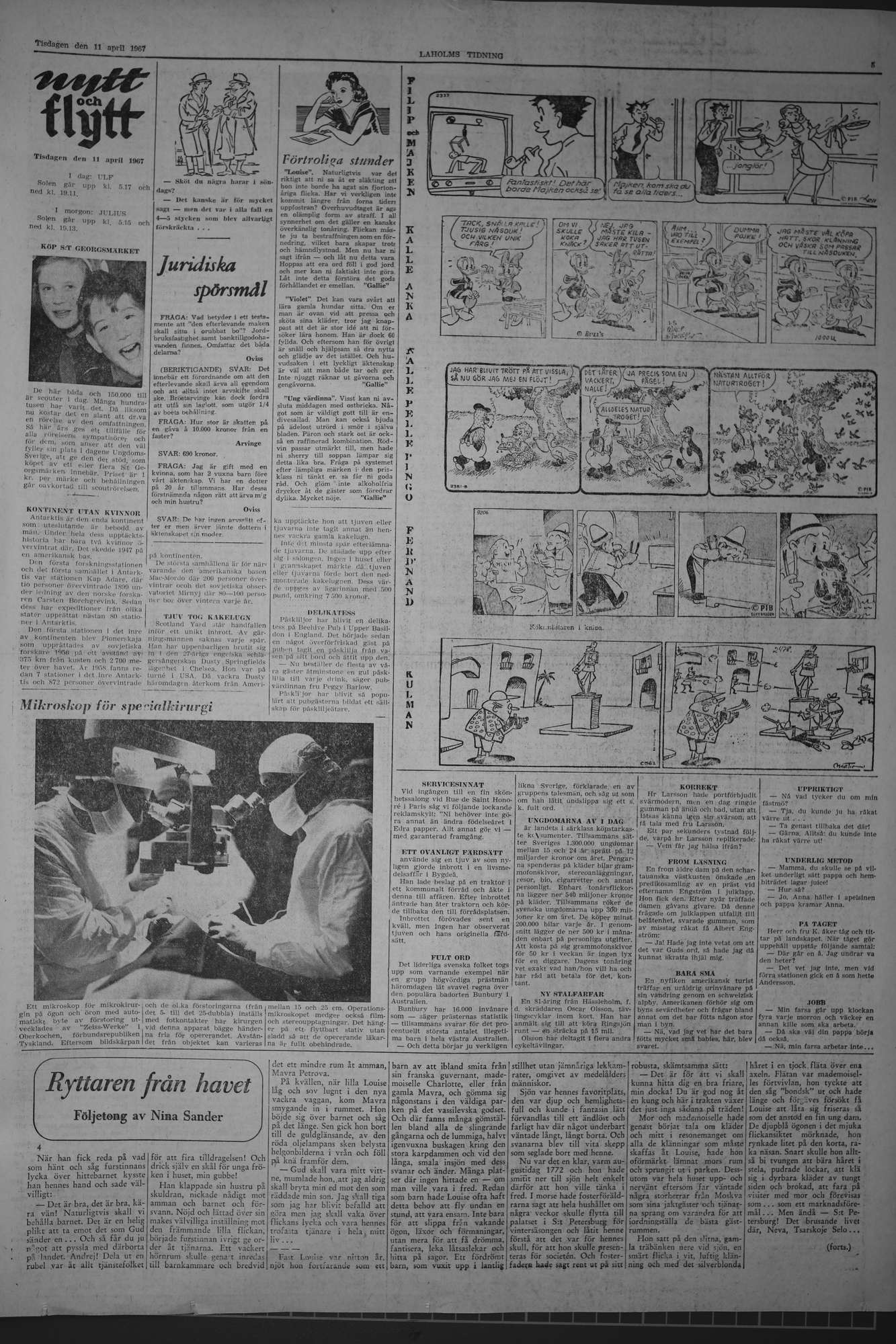 Laholms Tidning Tisdag 11 april 1967, sida 5