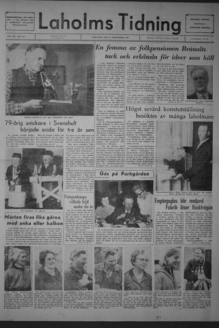 Förstasidan, Lördag 11 november 1967