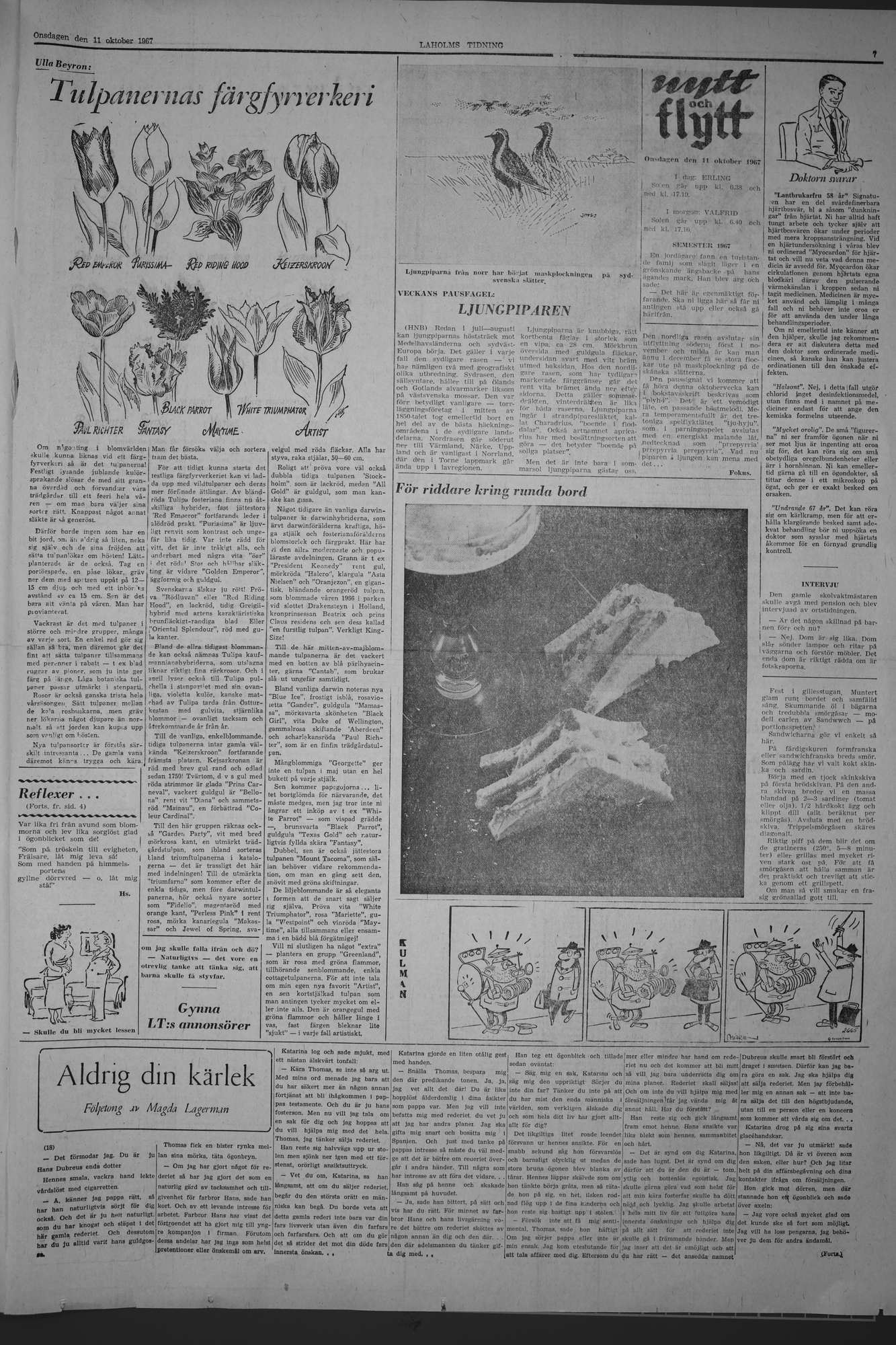 Laholms Tidning Onsdag 11 oktober 1967, sida 7
