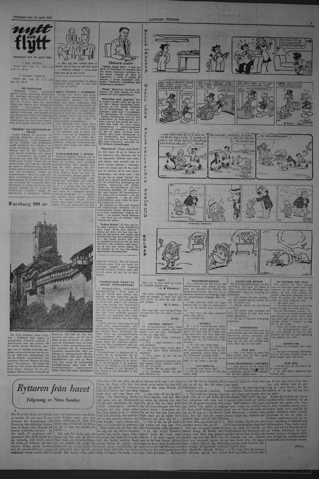 Laholms Tidning Onsdag 12 april 1967, sida 5