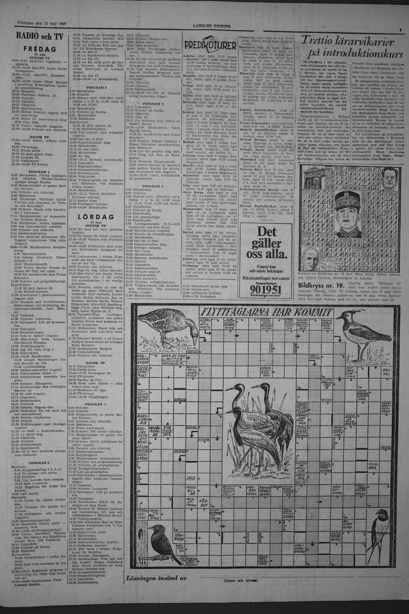 Laholms Tidning Fredag 12 maj 1967, sida 7