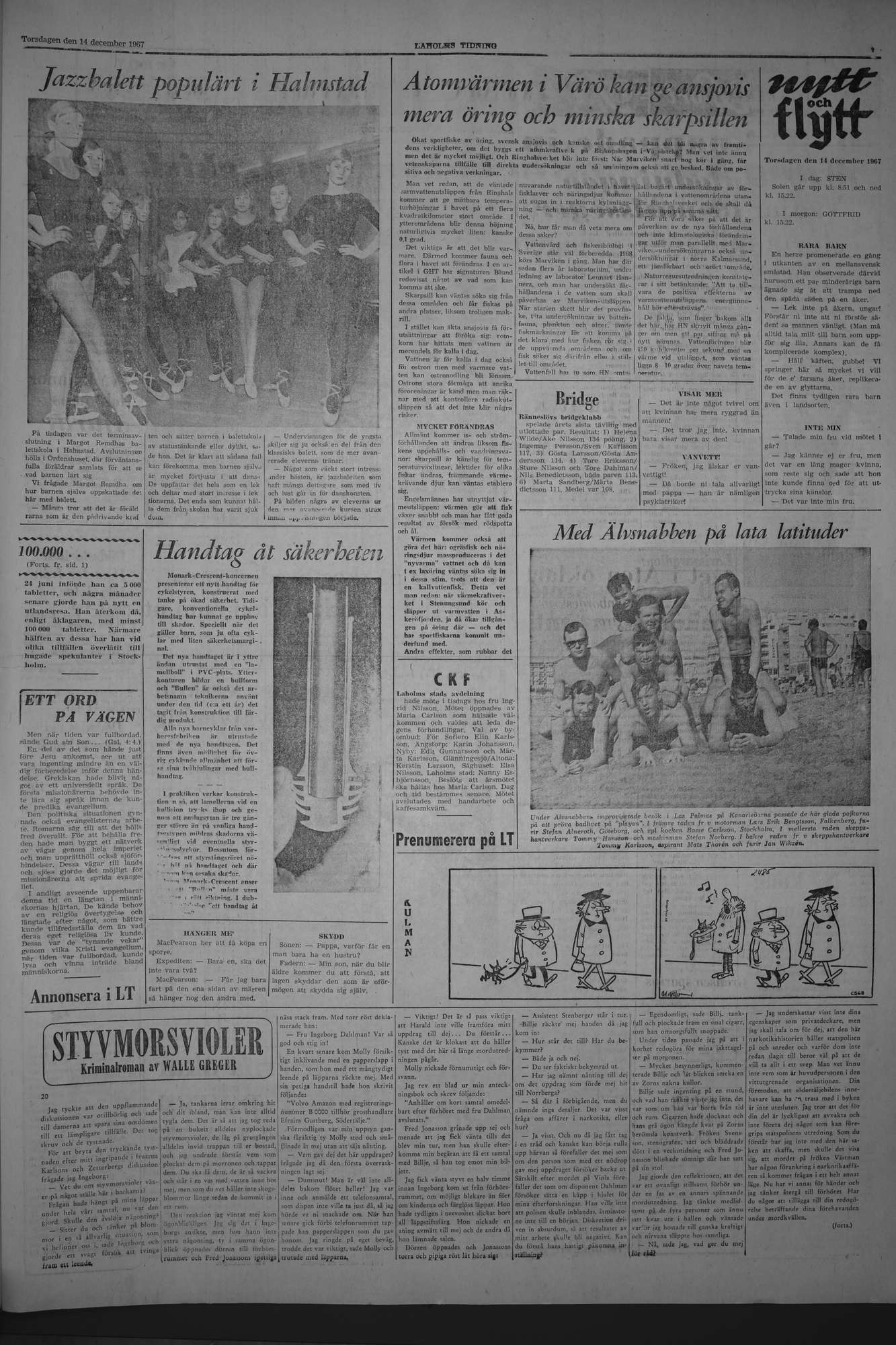 Laholms Tidning Torsdag 14 december 1967, sida 7