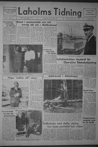 Förstasidan, Onsdag 14 juni 1967