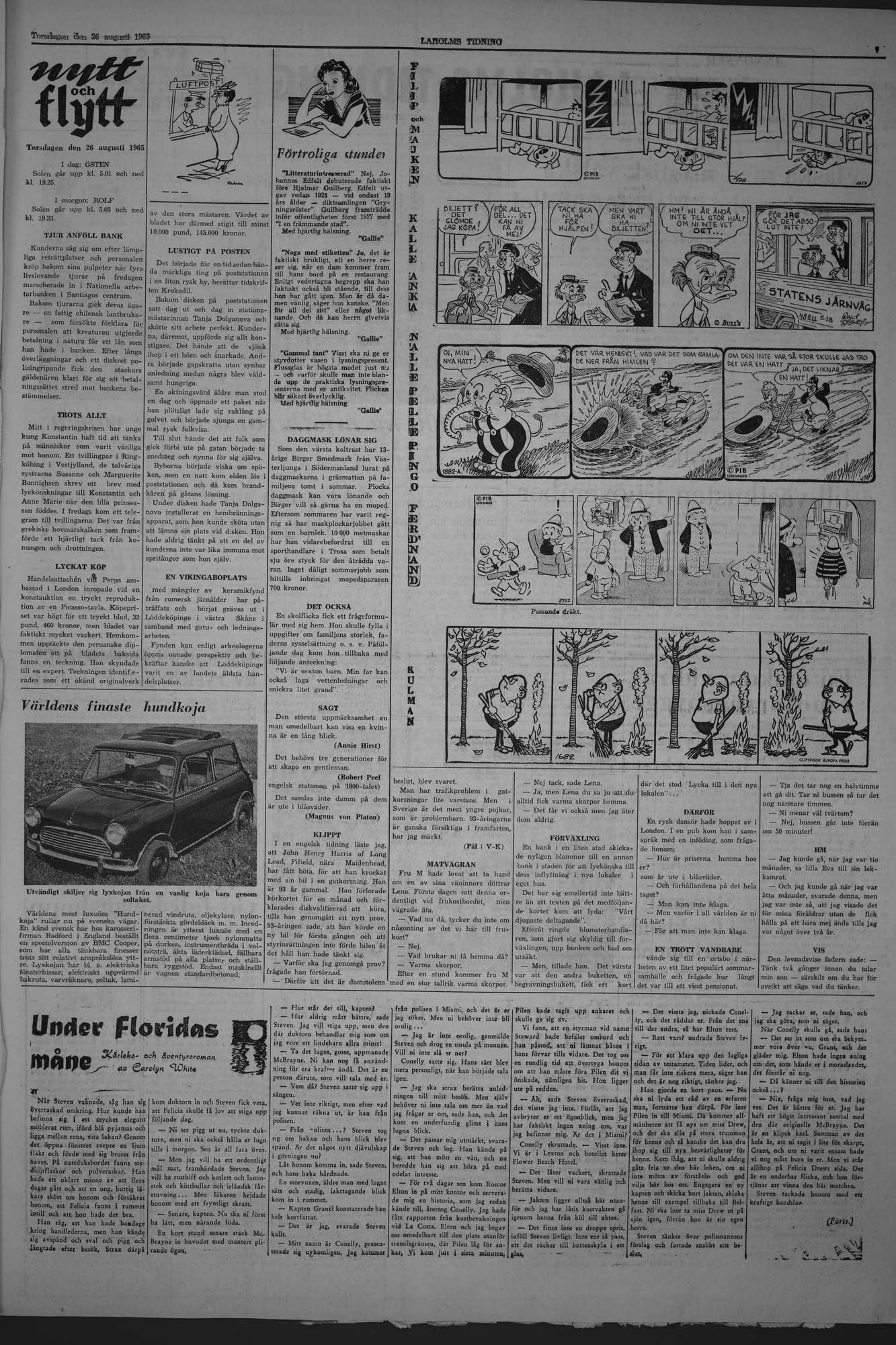Laholms Tidning Torsdag 26 augusti 1965, sida 7